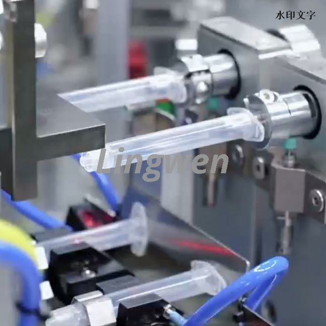 Lingwen Medical Device Luer Lock Plastikspritzenbaumaschine Maschine