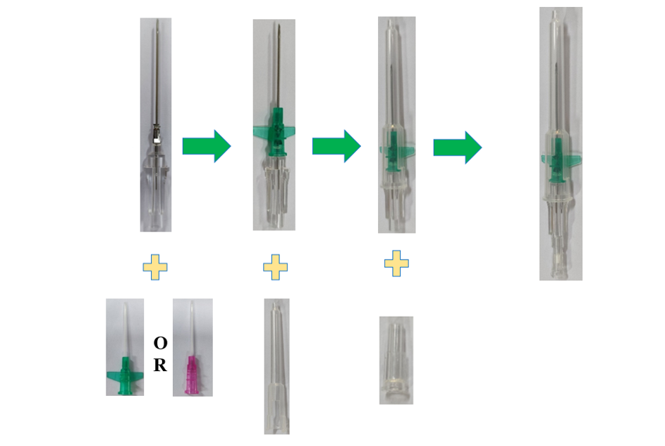 IV-Katheter mit Fl&uuml;gel 1-1